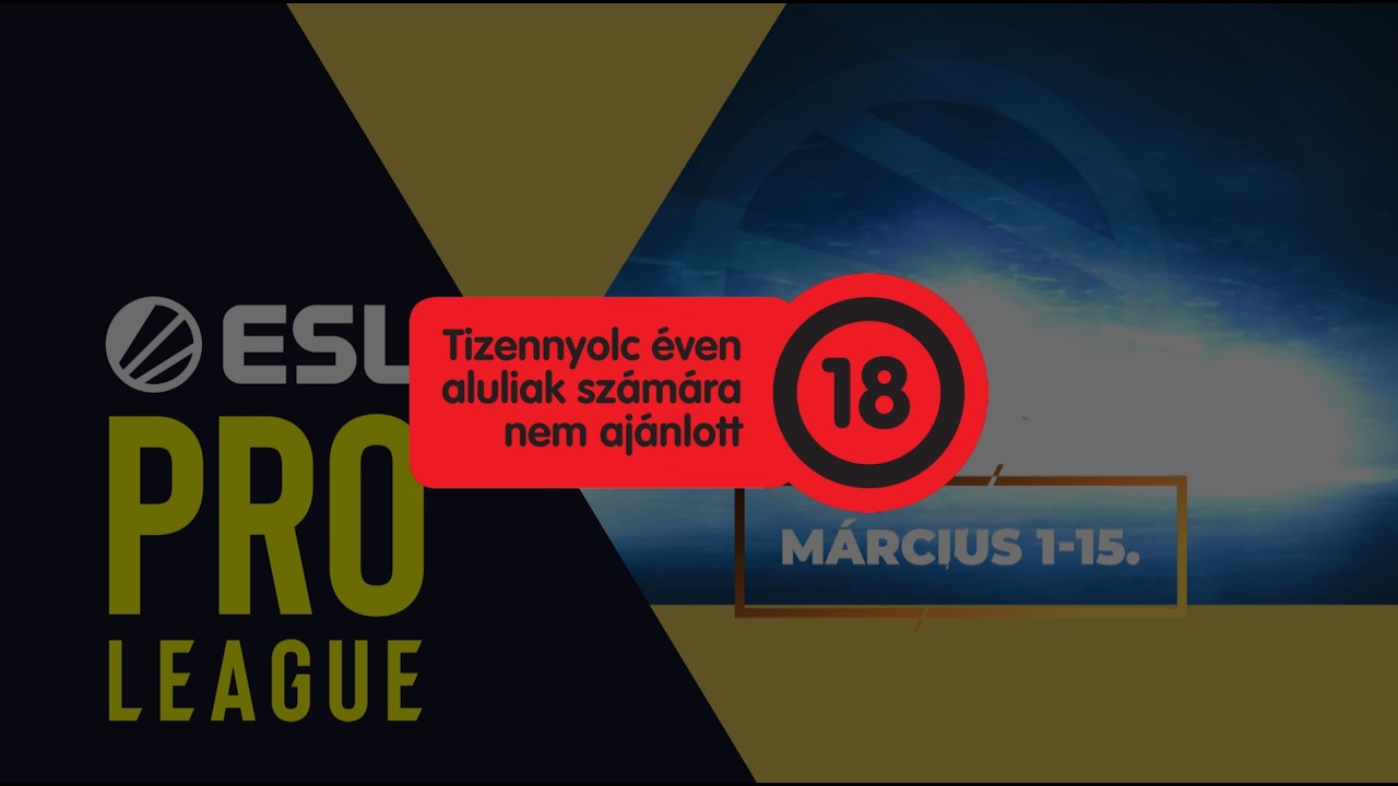 Kövesd élőben az ESL Pro League 23. szezonját magyar kommentárral kizárólag a TV2 Play-en!