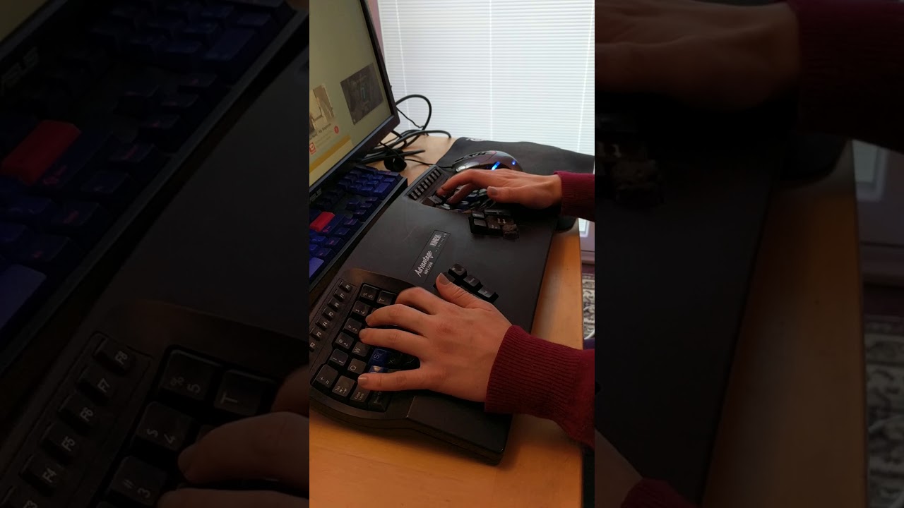 Kinesis Advantage Speed Typing Test