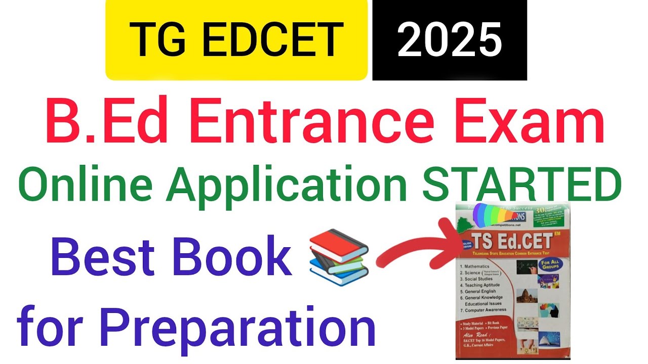 TG EdCET: Best Book for B.Ed entrance #TGEdcet2025 #TSEdcetmaterial #Bed entranceexam #BEdmaterial