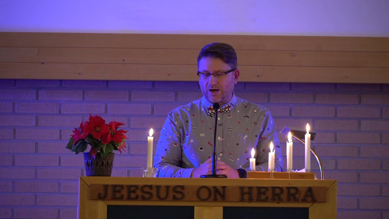 ”Älä pelkää-Jumalalla on kaikki hallinnassa!” Su 21.12, puhe, Mika Tapio