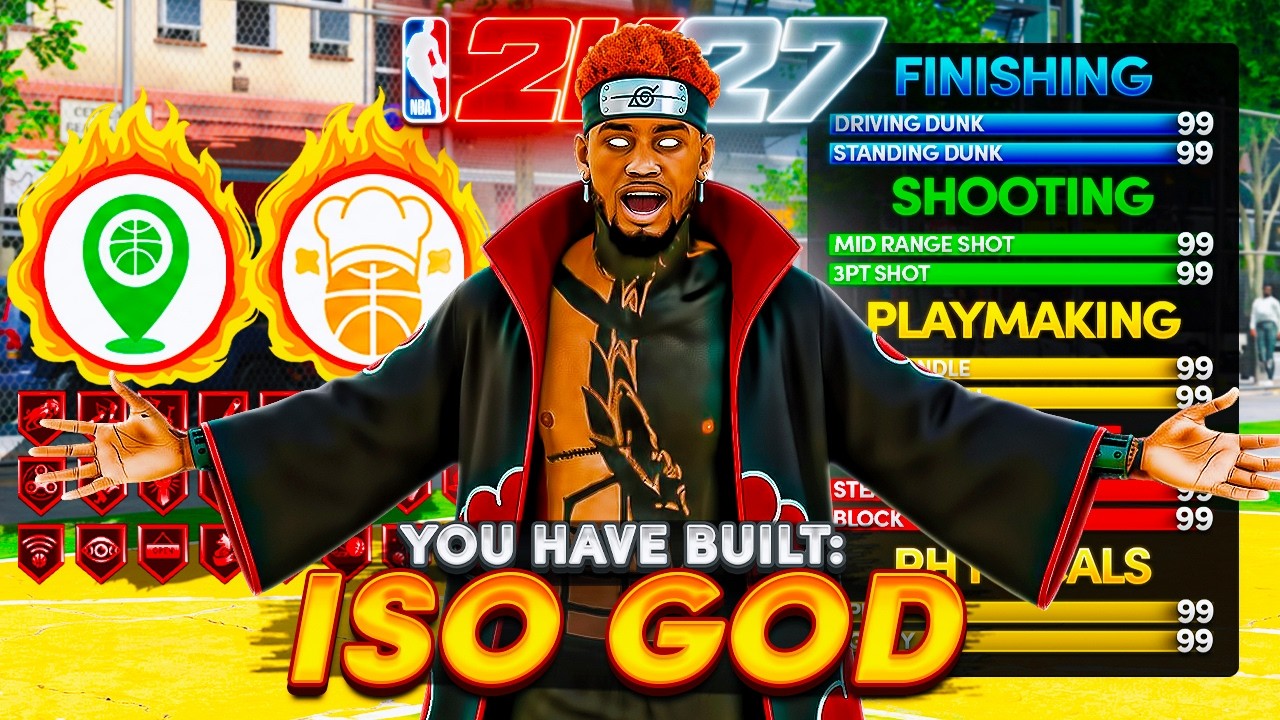 NEW* ISO GLITCH DEMIGOD BUILD IS BREAKING NBA 2K27! FASTEST DRIBBLE MOVES ON NBA 2K27 AFTER PATCH*