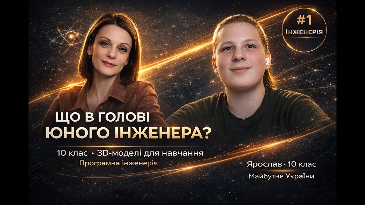 Школяр з Харкова створив проєкт для 3D-друку: МАН, 3D-моделі для уроків і ШІ