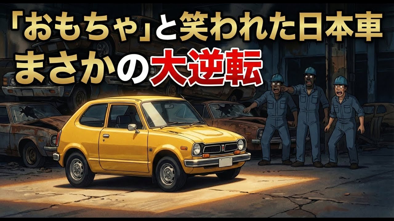 【衝撃】「日本車なんてゴミだ」と笑ったアメリカ人が、顔面蒼白になった理由