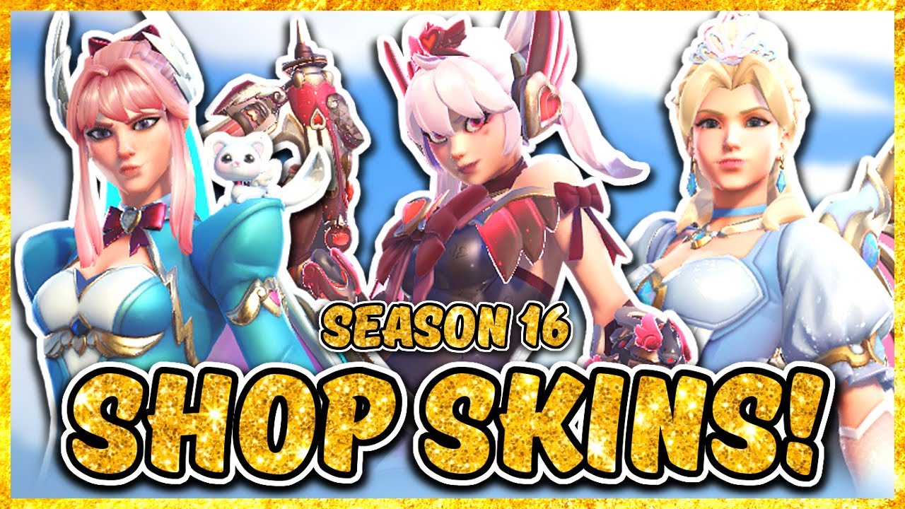ALL SEASON 16 SHOP SKINS IN OVERWATCH 2