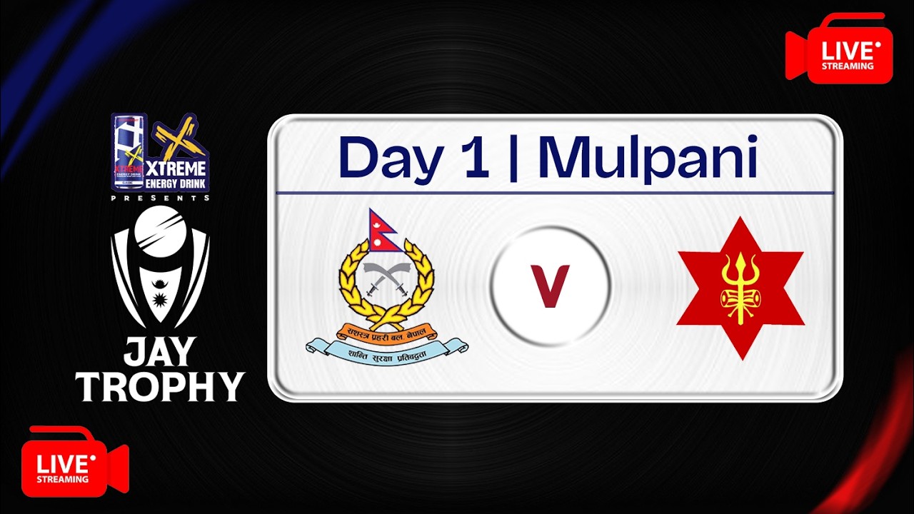 🔴 LIVE |  Tribhuwan Army Club vs Nepal APF Club | Day 1