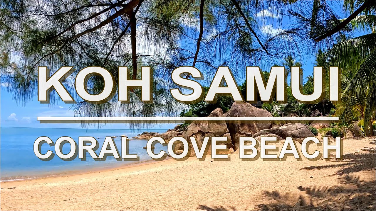 Dream beach - Breathtaking bay - Coral Cove - Koh Samui - Snorkeling - Island - Thailand, 4K