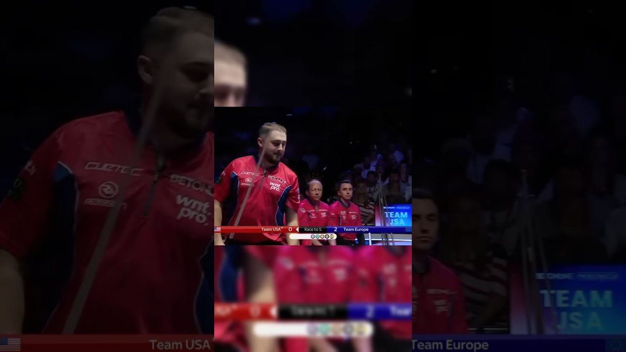 Mosconi Cup team USA 🆚 EUROPEAN Match 3
