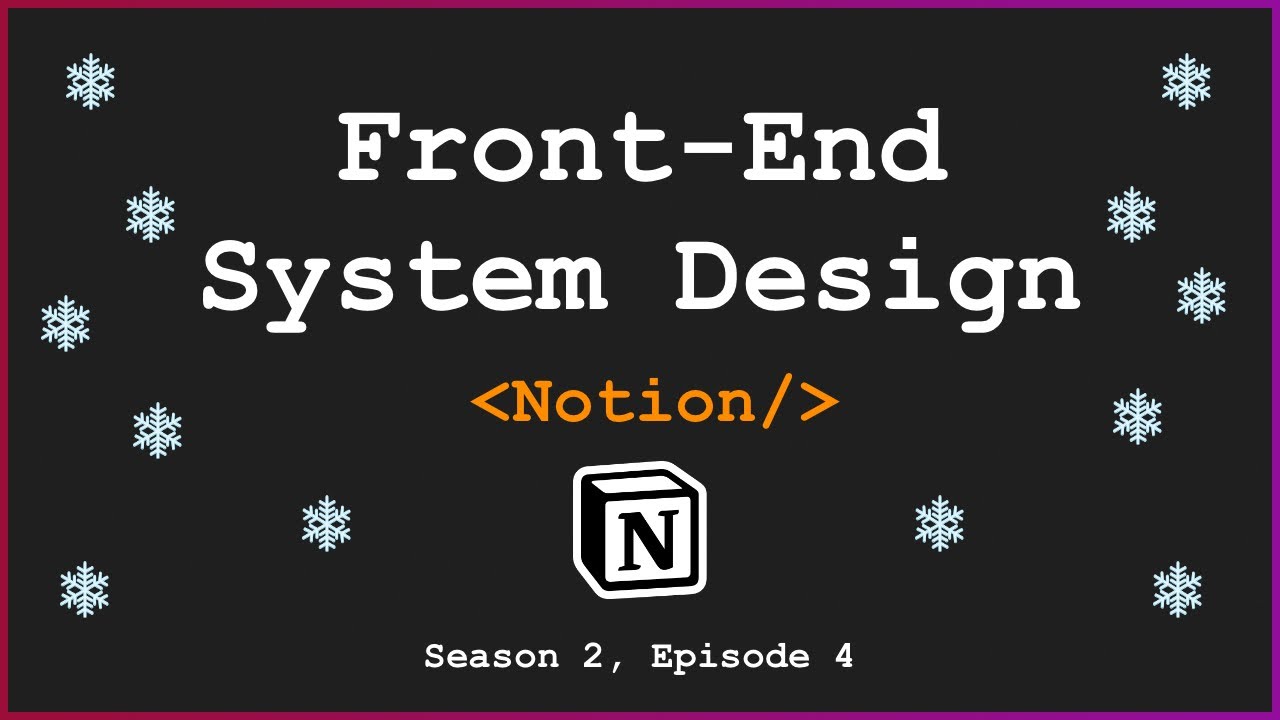 [Проектирование фронтенд-системы] - Notion