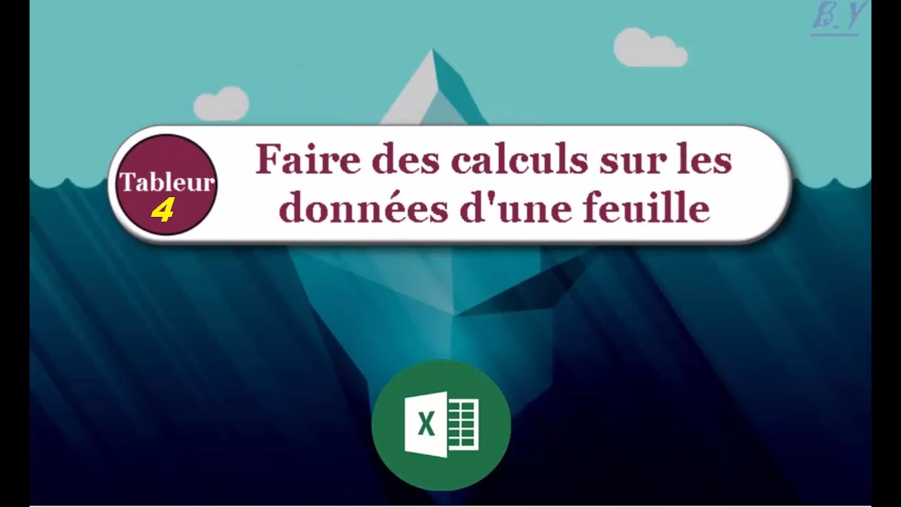 Tableur4: Effectuer des calculs sur les données d'une feuille