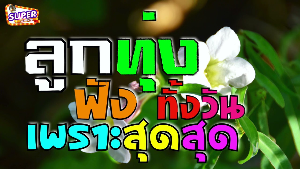 ลูกทุ่งเพราะสุดสุด ฟังได้ทั้งวัน