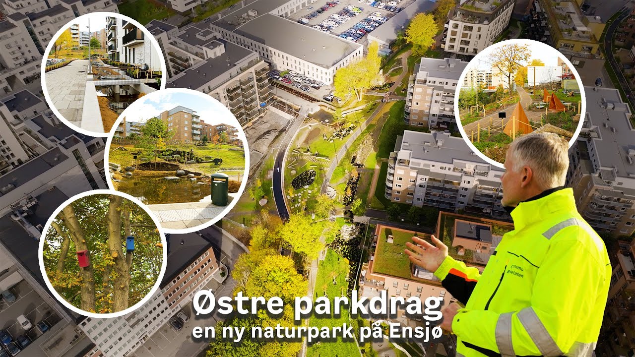 Naturpark for store og sm&aring; p&aring; Ensj&oslash; | &Oslash;stre parkdrag