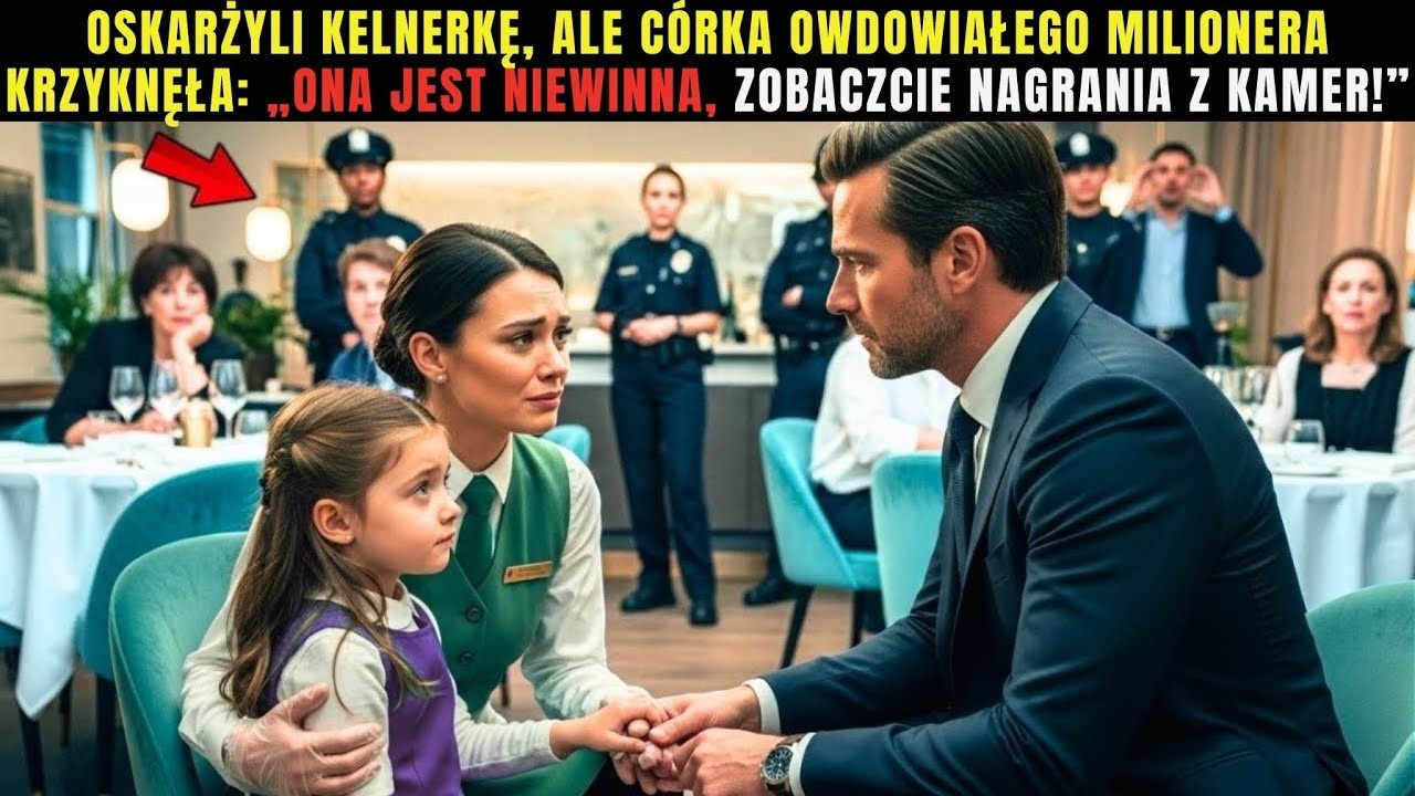 Oskarżono kelnerkę, ale córka owdowiałego milionera krzyknęła „Ona jest niewinna, zobaczcie nagrania
