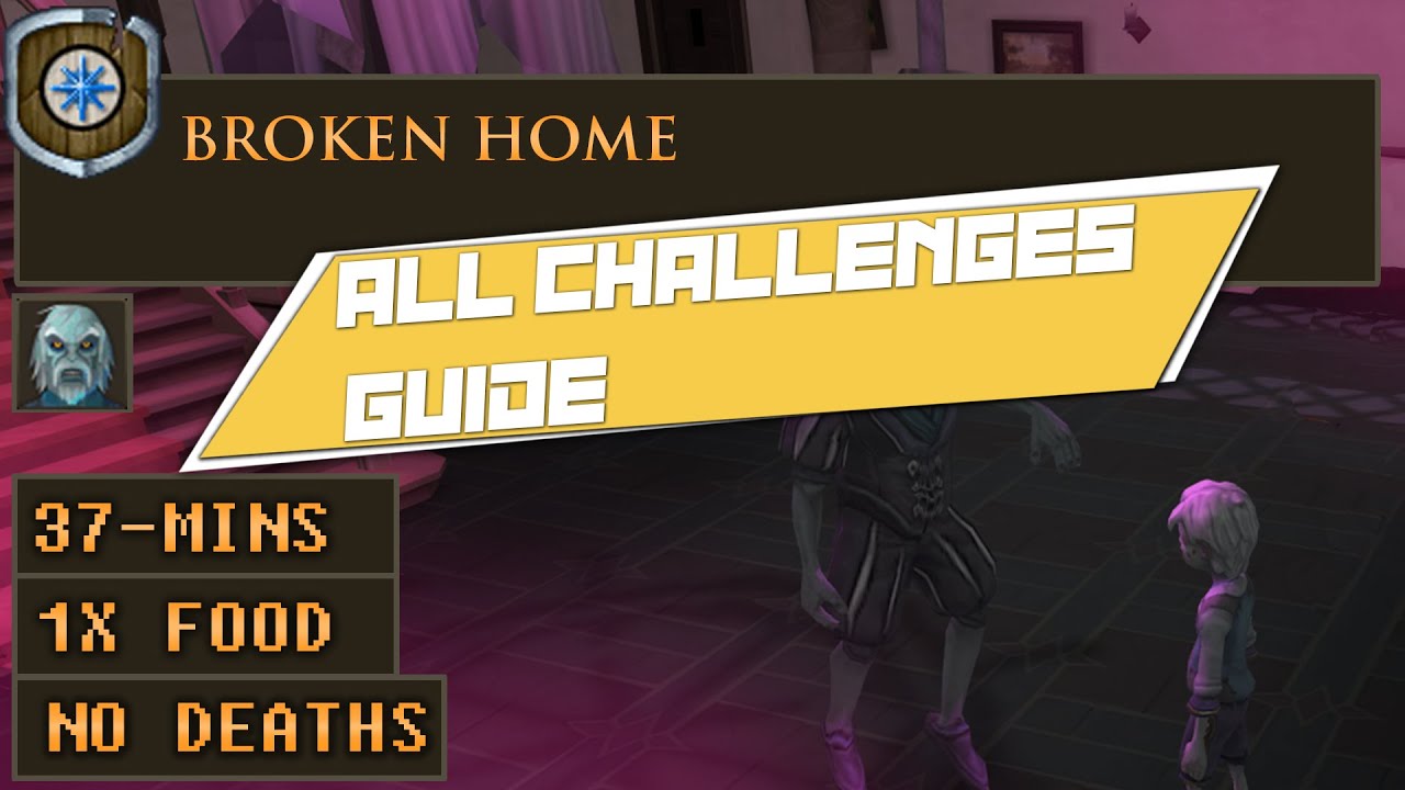 RS3 Broken Home - ALL CHALLENGES WALKTHROUGH - Complete Guide