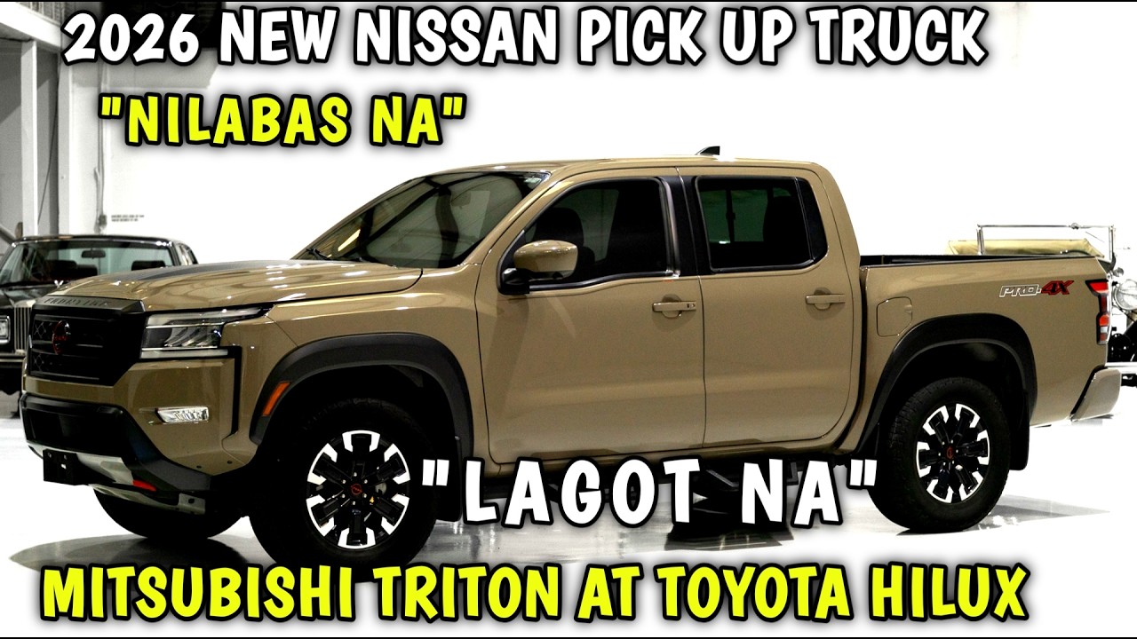 ETO NA ANG MGA BAFONG CAR MODEL NG NISSAN MAY BAGO RIN PALANG VAN AT PICK UP !!!