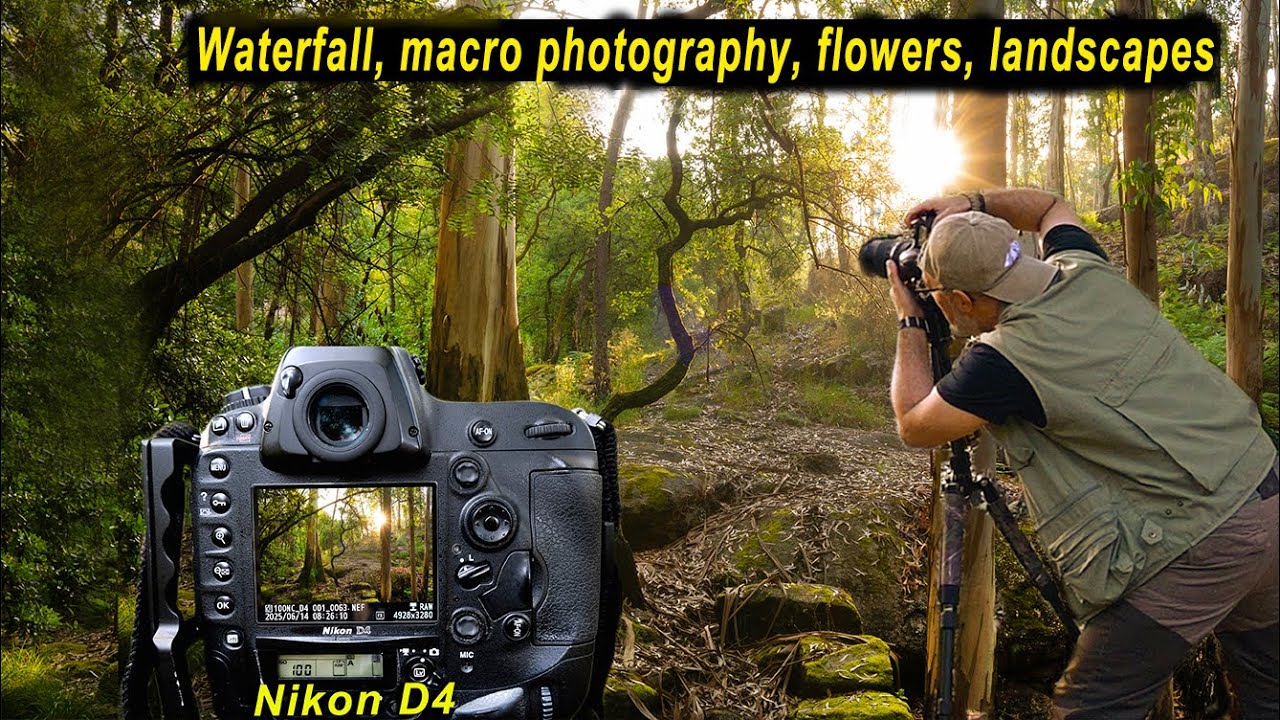 Fui fotografar Quedas de Fervença em Portugal /  Cachoeira, macro foto e paisagens com Nikon D4