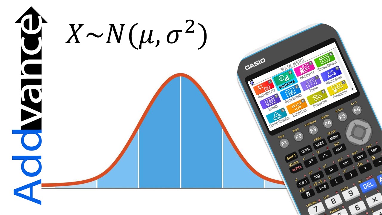 The Normal Distribution Explained! IB Maths | Casio FX-CG50 Tutorial! Addvance Maths 😊➕