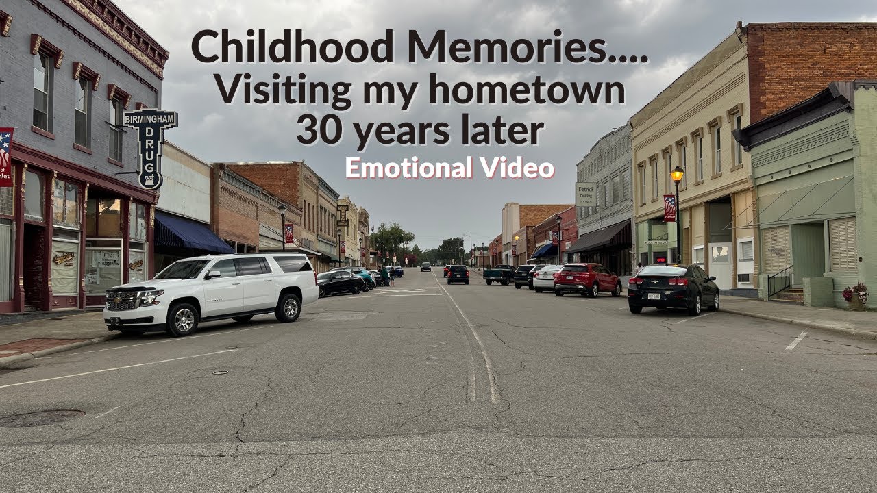Emotional Visit to my Childhood Home Town and School - Visiting Hamlet & Rockingham, North Carolina