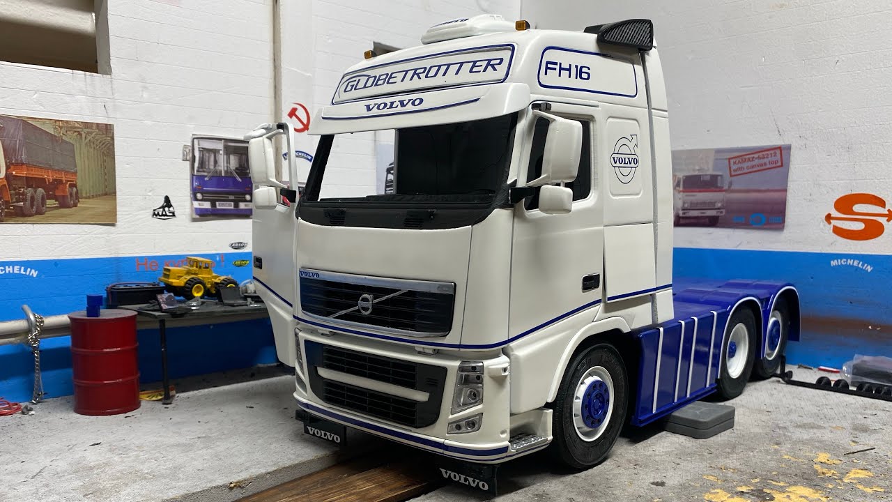 Volvo FH16 в единственном экземпляре 😎, Volvo FH16 2010 einzelstück 6x2 ,1:14