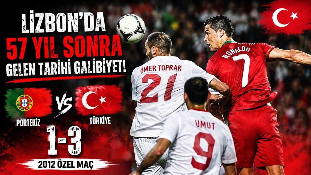 Portekiz 1-3 Türkiye • 2012 | Tarihi Maç | TÜRKÇE SPİKER • #türkiye #portekiz