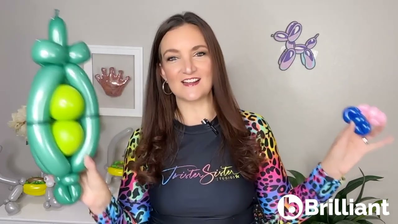 Peas in a Pod Balloon Tutorial with Holly The Twister Sister