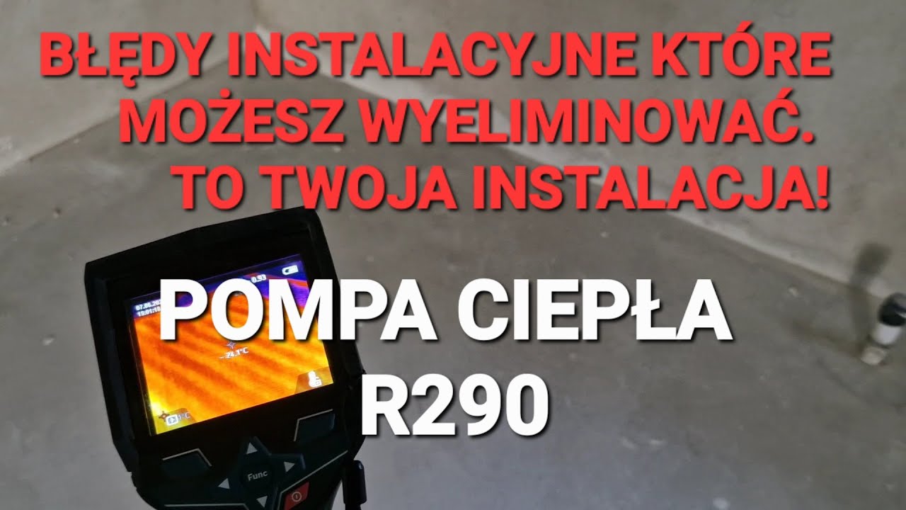 BŁĘDY W INSTALACJI C.O, POMPA CIEPŁA PROPANOWA #karlukhydro #czystepowietrze #polskiprodukt #R290