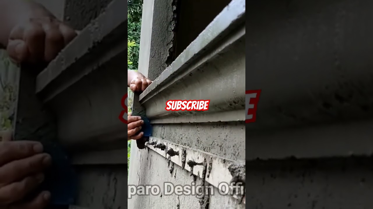Moldura De Cemento #diy #molduras #cementart #construction