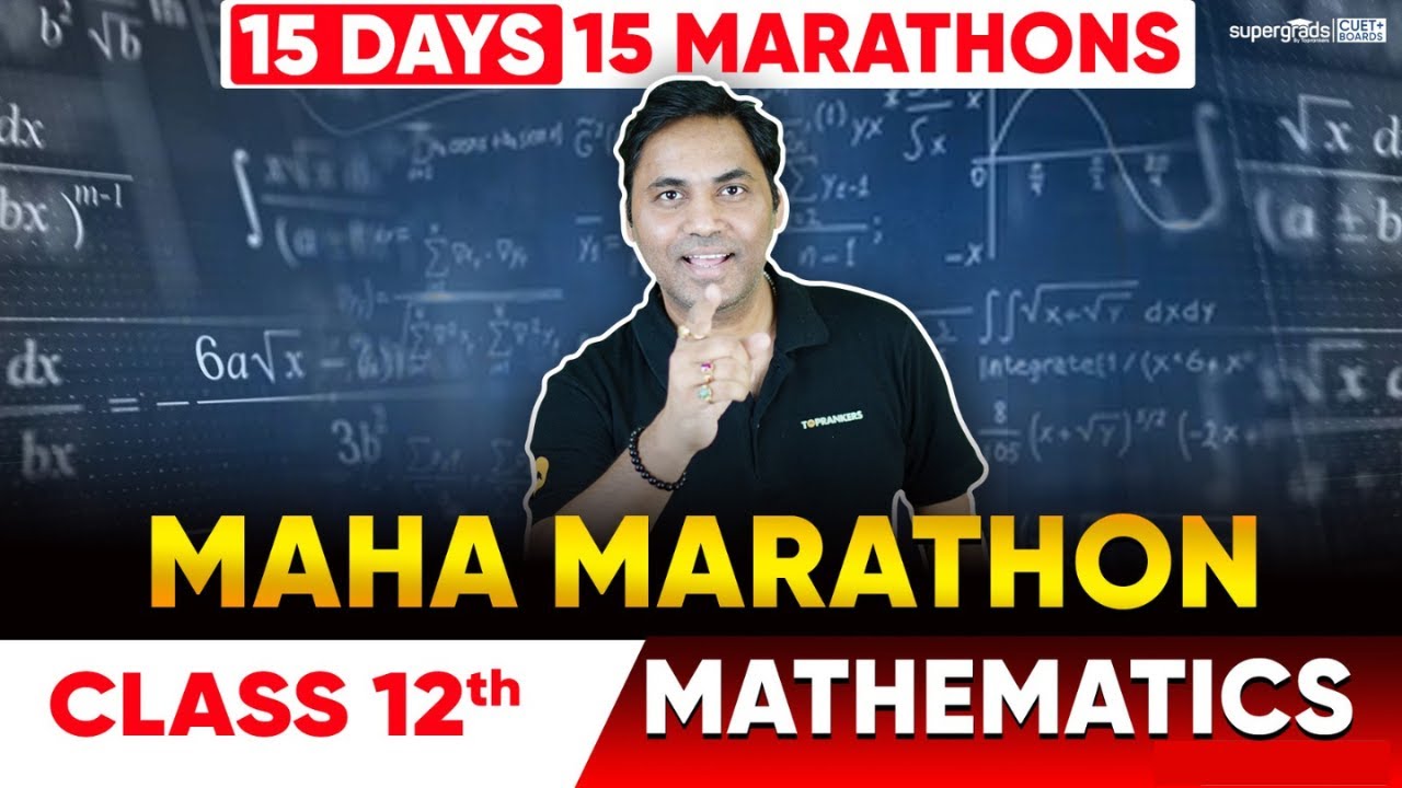 Class 12 Maths One Shot Part 1 | Complete Revision + Questions | Maha Marathon | Board Exam 2024