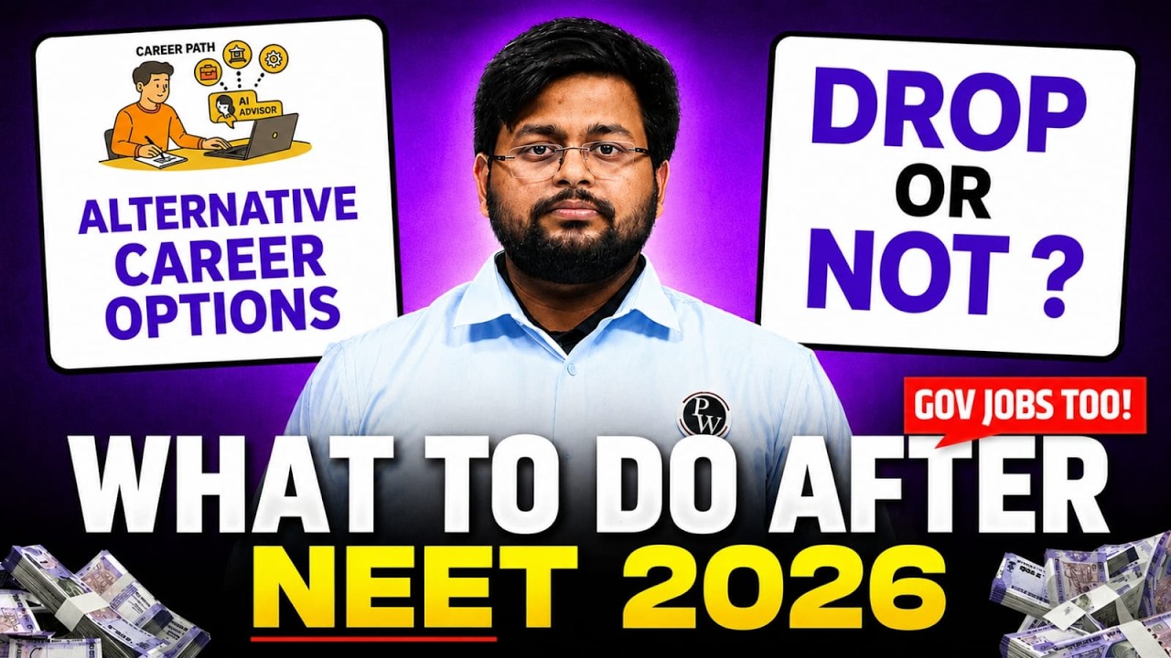 What To Do After NEET 2026? 🤔 | Complete Guidance For Every Student | PW Vidyapeeth NEET