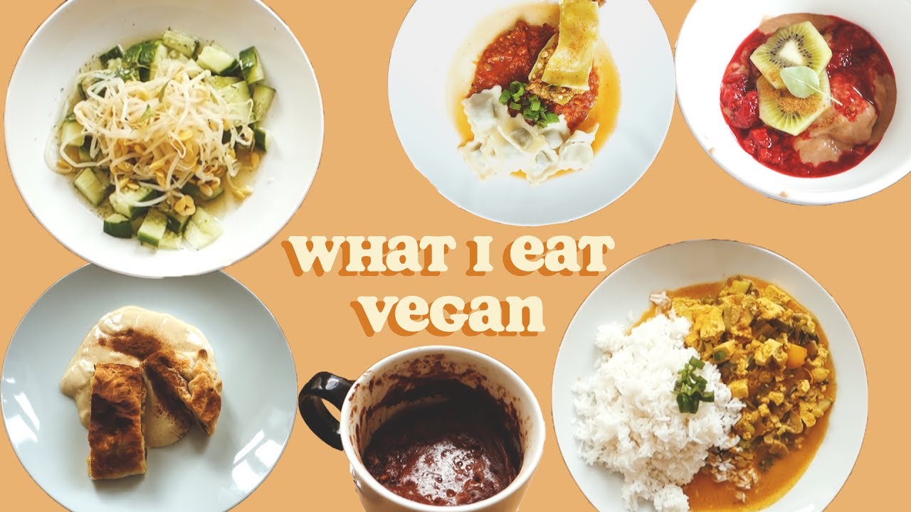 What I eat as a vegan student // food diary | Michelle Danzinger