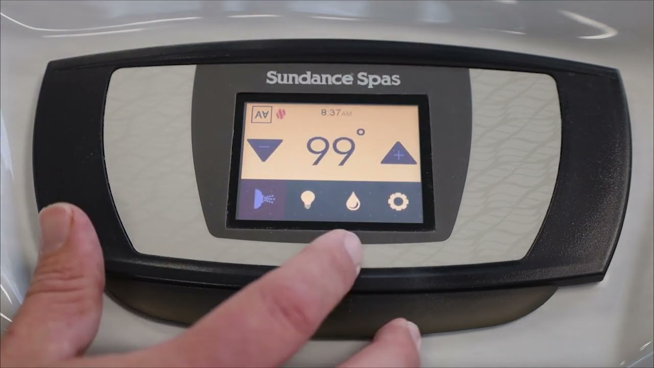 Topside Control Functions on Jacuzzi 300 Series and Sundance 880 Series