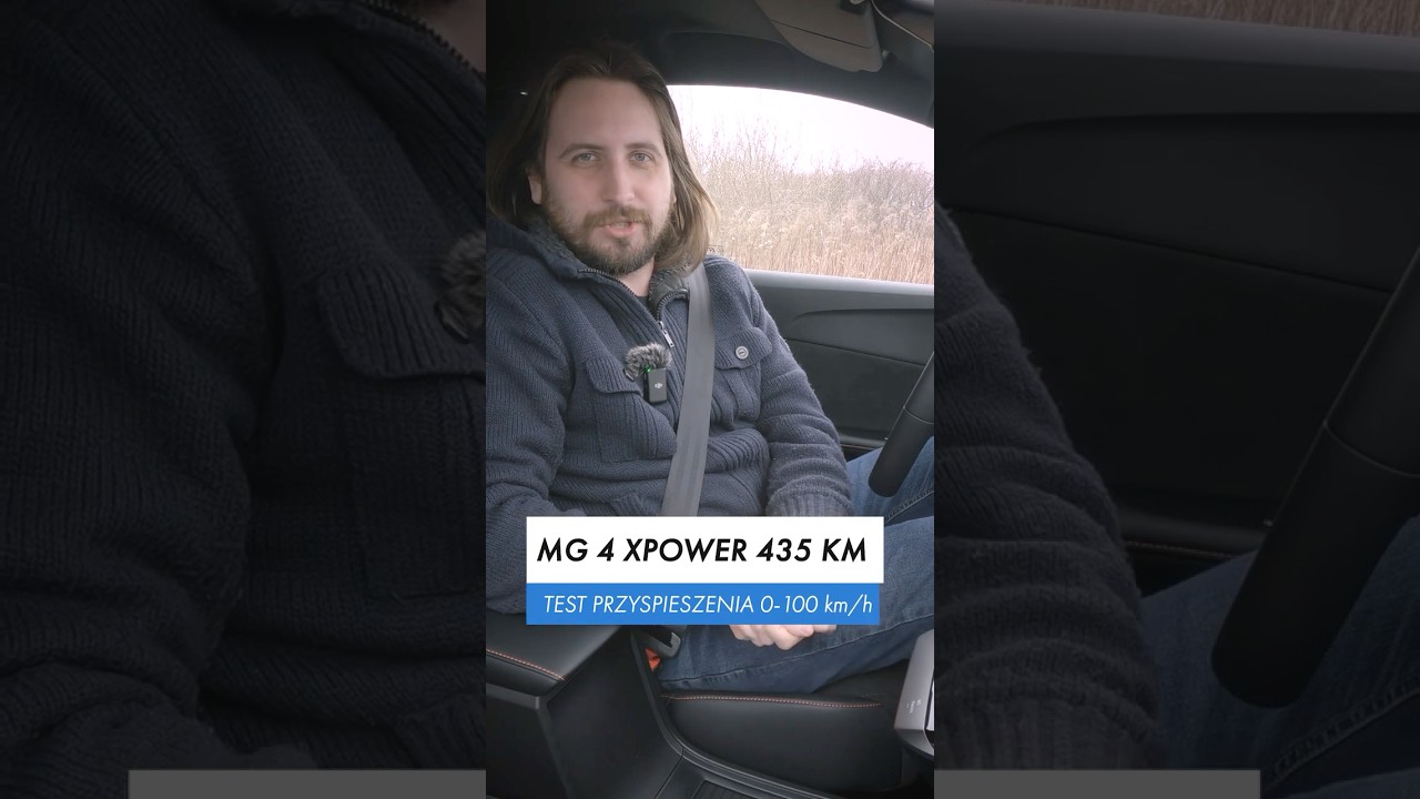 435-konny MG 4 xPower przyspiesza jak zły!