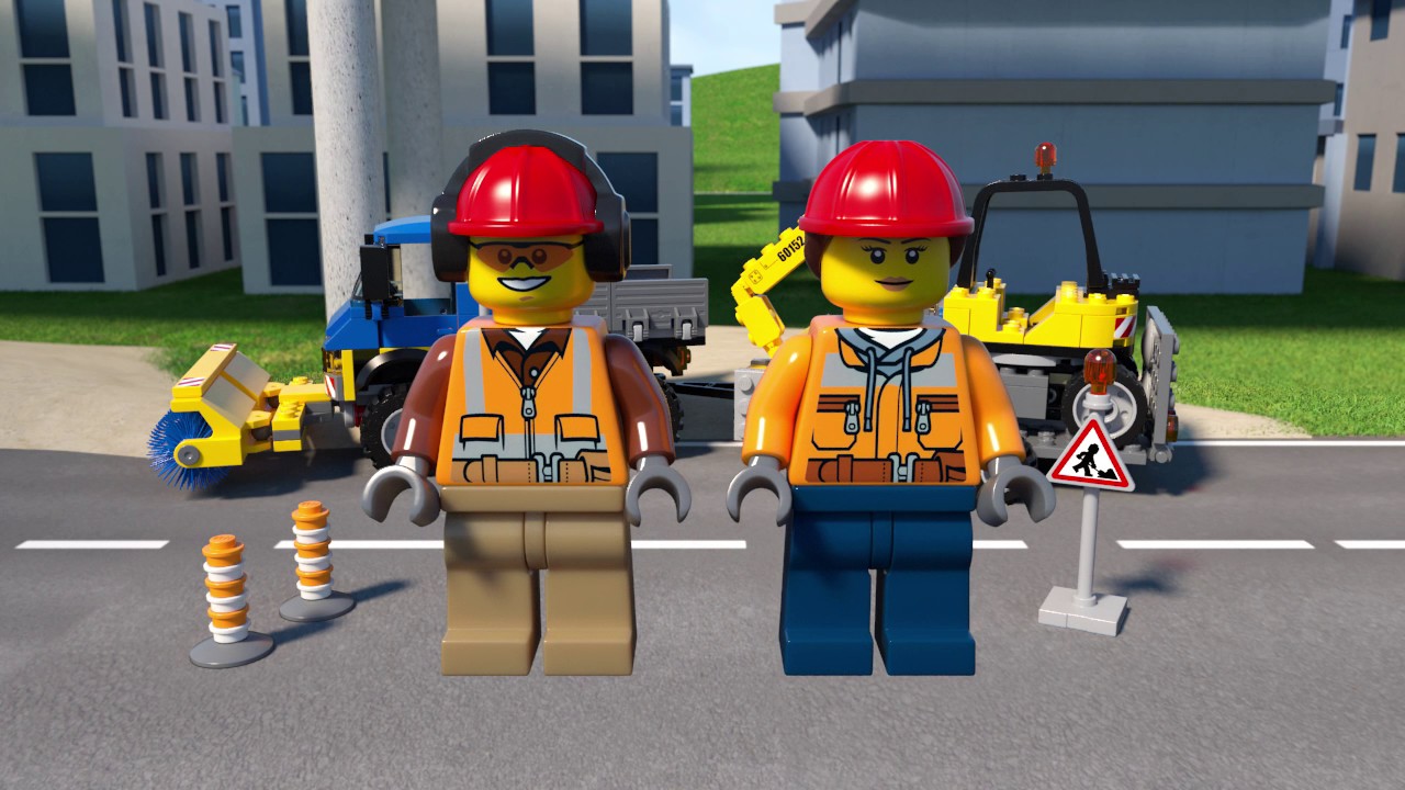 LEGO&reg; City - 60152 Kamion za či&scaron;ćenje i bager za iskapanje