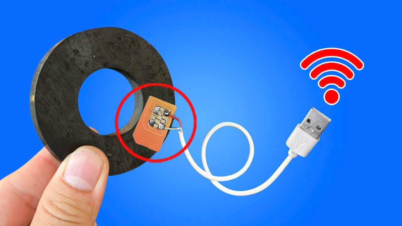 Интернет не нужен! Просто вставьте SIM-карту в магнит и наслаждайтесь