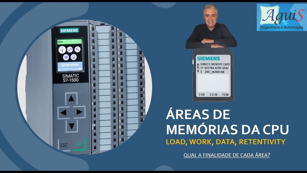 jump30 memorias da CPU S7-1500 - Work, Load, Data e Rententivy