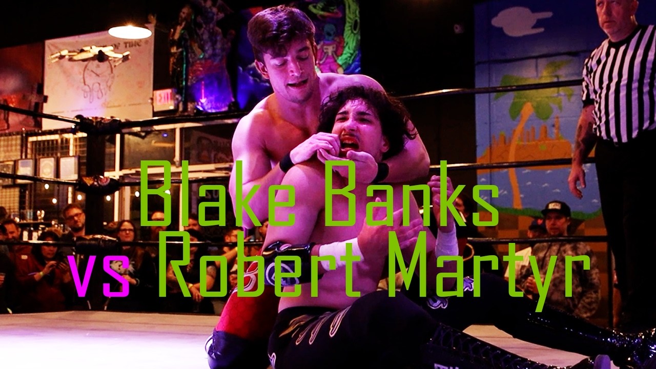 Blake Banks (c) vs Robert Martyr Mayhem on Mills AT DAWN