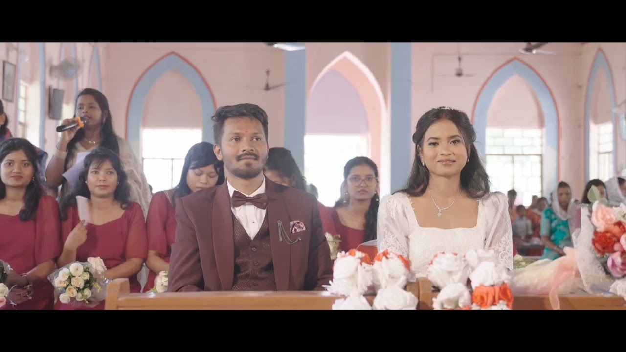 Christian Wedding#Niraj❤️ Shalini#newBeginningOfLife