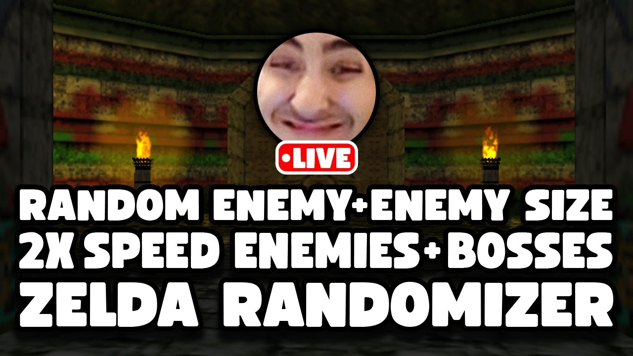 🔴 OCARINA OF TIME PERMADEATH HYPER ENEMY RANDOMIZER ATTEMPT