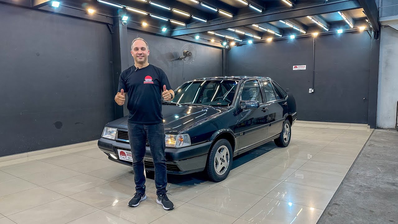 Fiat Tempra 2.0 16V Série Ouro 1995 com 92 mil quilômetros! 😎