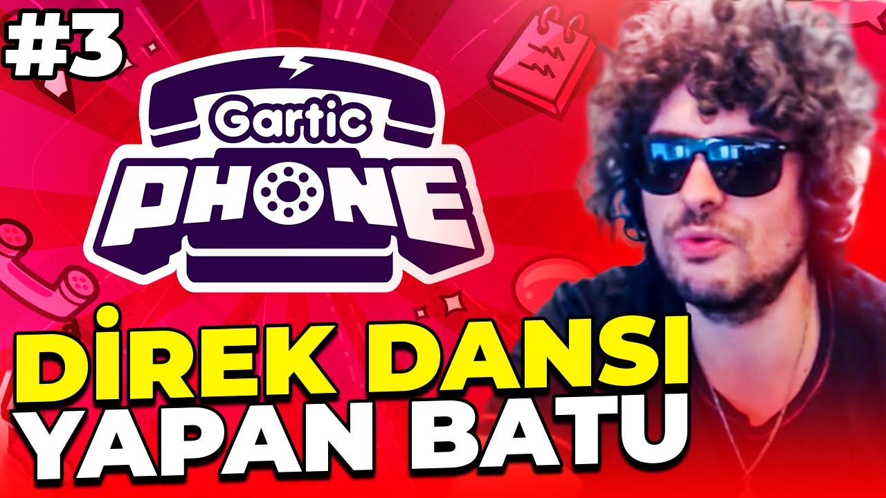 HYPE! DİREK DANSI YAPAN BATU | Gartic Phone #3 - Kegri Oyun Serisi