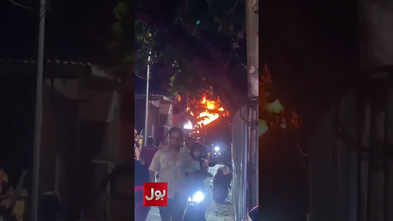 Massive Fire Engulfs Everything! Terrifying Scenes Captured | BOL News #Shorts