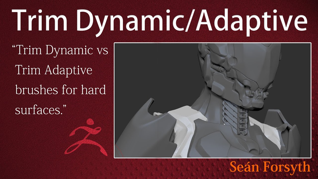 Difference between Trim Dynamic and Trim Adaptive brushes for hard surfaces