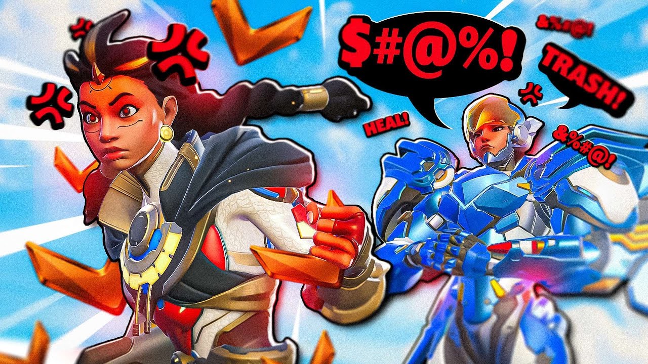 BRONZE ILLARI deals with trash talkers. | Spectating Overwatch 2