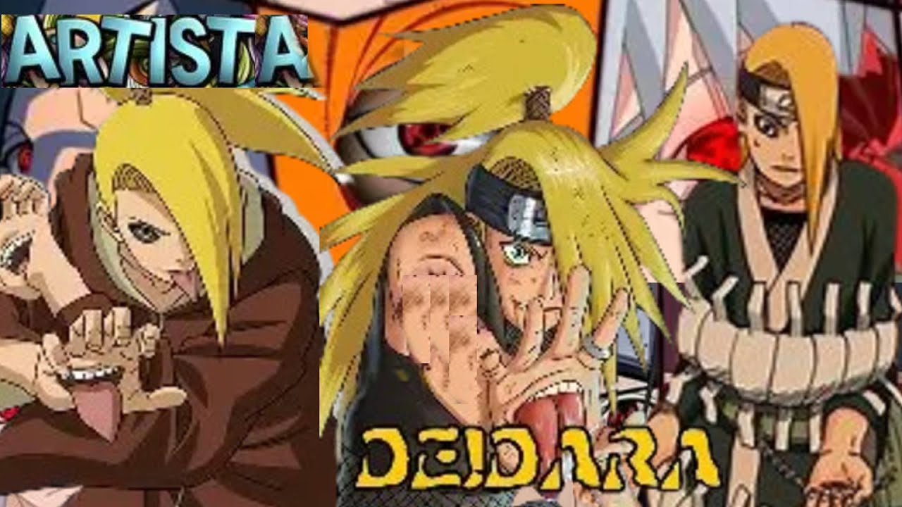 A HISTÓRIA COMPLETA DO  DEIDARA E Curiosidades