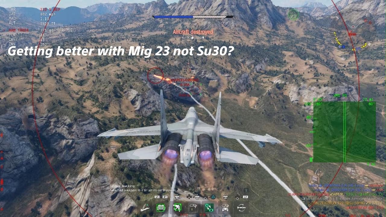 War Thunder_need to improve on SU 30 not the Mig23!
