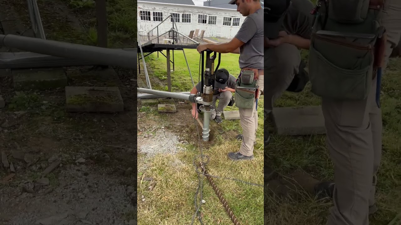 Have you seen ground screws used before?