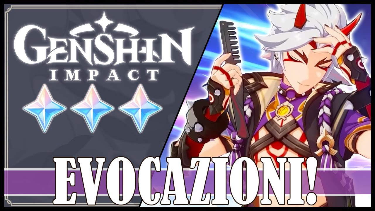 [ Genshin Impact ITA ] LE MIE MIGLIORI EVOCAZIONI DI SEMPRE! - Evocazioni per Itto, Gorou e Redhorn