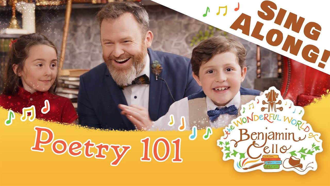 Poetry 101 | Benjamin Cello Feat. Professor Wordsworth | Sing Along Songs