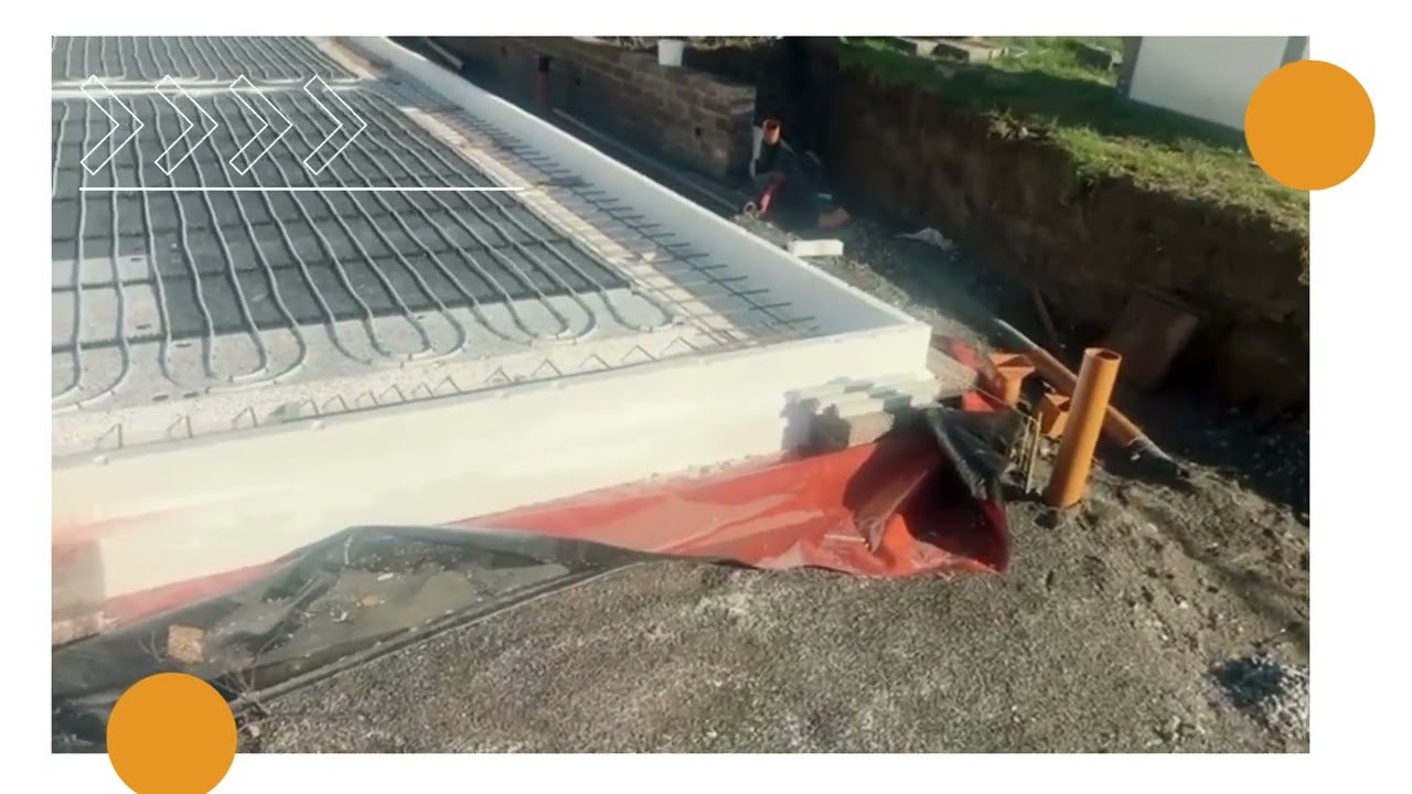 Passive Slab Insulated Raft Slab to replace strip foundations