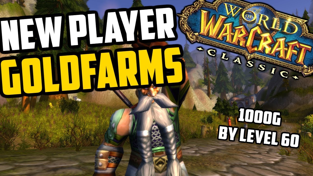 New Player Goldfarms - Make Gold While Leveling (1000g+ by level 60!) - WoW TBC Preparation