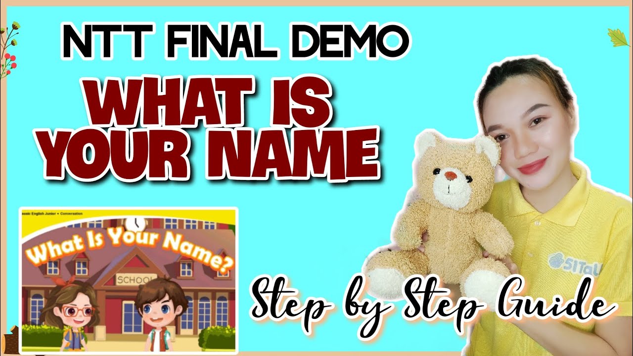 51Talk Final Demo What Is Your Name